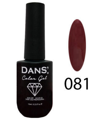 Esmalte color gel 10 ml. DANS - 081