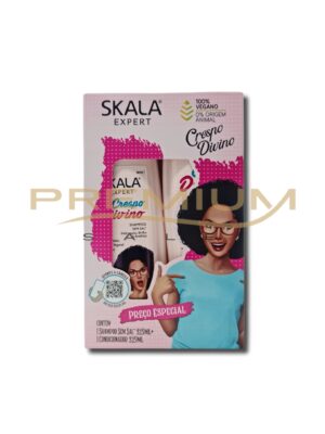 Pack Shampoo y acondicionador "Crespo divino" 650 ml. (Rizado) SKALA