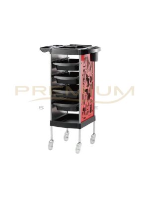 Carro ayudante ROJO X11-B (Salon Belleza)