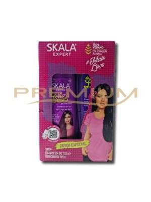 Pack Shampoo y acondicionador "Mais lisos" 650 ml. SKALA
