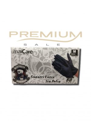 Caja de guantes de Latex talla M 50 uds. MAXCARE