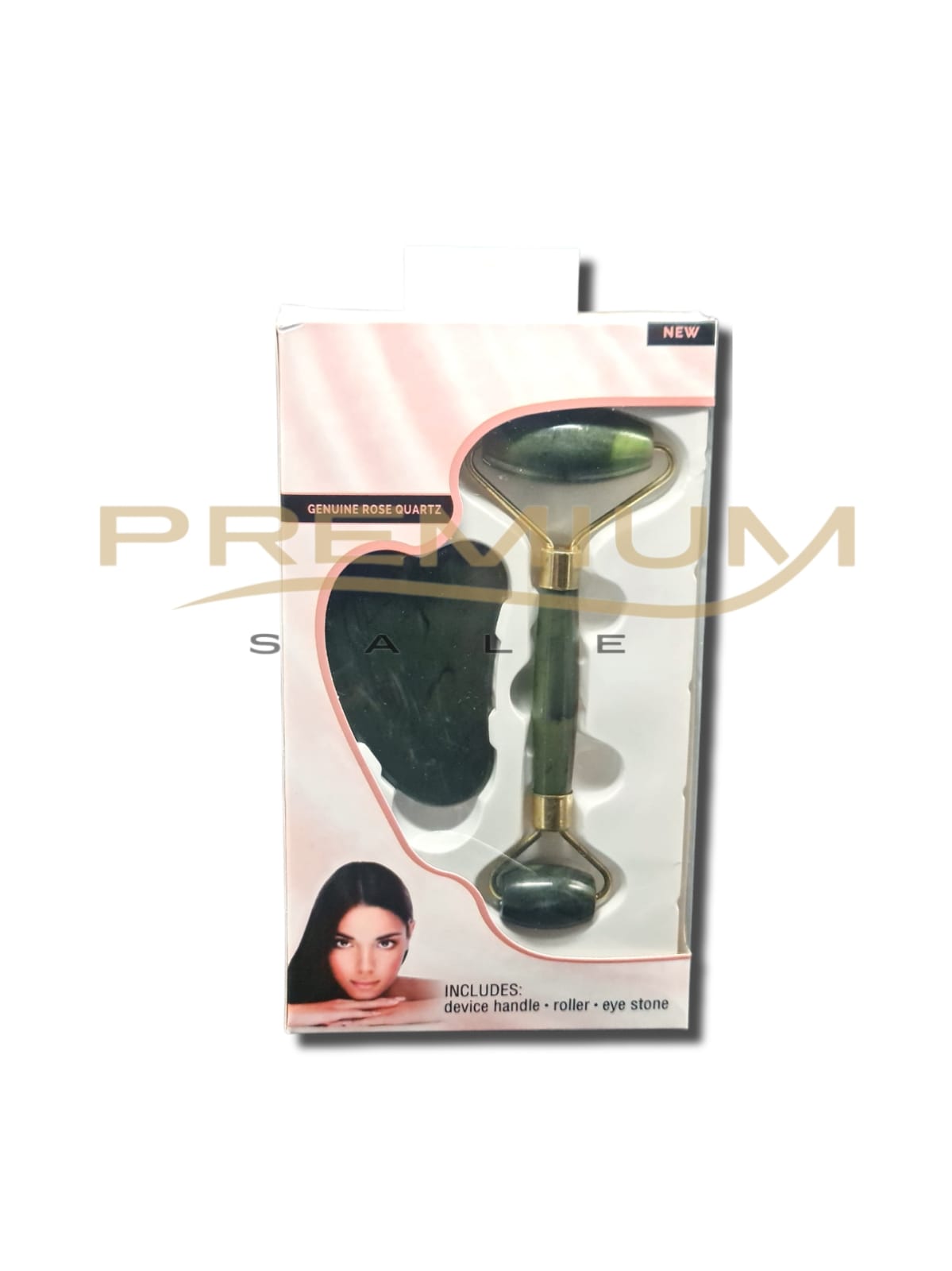 Gua sha + Rodillo masaje facial verde (simil) – Tienda Premium Sale