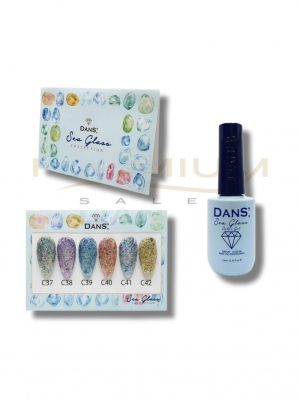 Coleccion esmalte Sea Glass de 6 unidades DANS