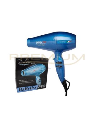 Secador 6600 Portofino azul nano titanium 2000 WATTS (modelo BABNTB6610NCL) Babyliss
