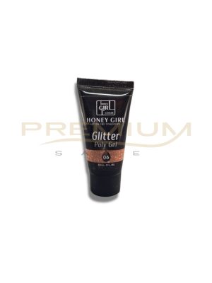 OFERTA! Polygel 06 glitter 30 ml Honey Girl