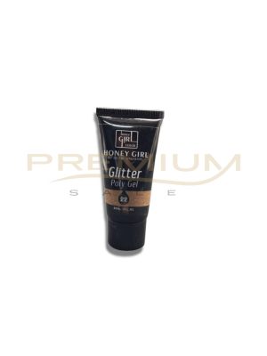 OFERTA! Polygel 22 glitter 30 ml Honey Girl