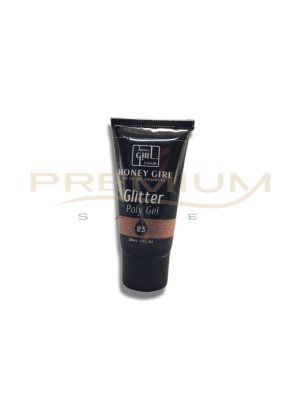 OFERTA! Polygel 23 glitter 30 ml Honey Girl