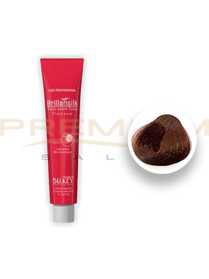 Tintura 4.77 sin amoniaco 60 grm Brillansilk SILKEY