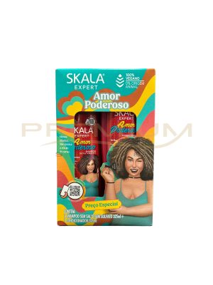 Pack Shampoo y acondicionador Amor poderoso 650 ml. SKALA