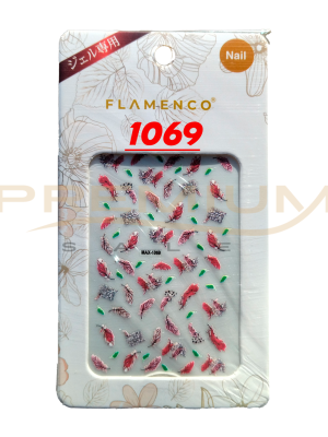Stickers para uñas Flamenco MB020800