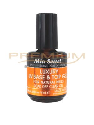 Gel UV top y base LUXURY 15 ml. Mia Secret (Cod. FGN-02)