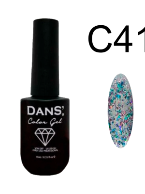 Esmalte Sea glass color gel 10 ml. DANS - C41