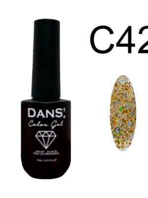 Esmalte Sea glass color gel 10 ml. DANS - C42