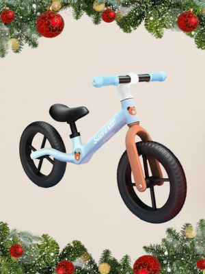OFERTA! Bicicleta de equilibrio para niños sin pedales Color Celeste