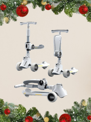 3 en 1 Scooter plegable multifuncional para niños