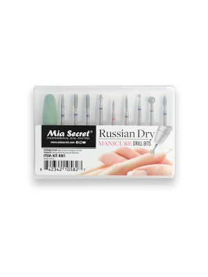 Kit de fresas manicure rusa 10 PCS. Mia Secret (Cod. KIT-RM1)