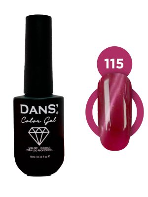 Esmalte color gel OJO DE GATO 10 ml. DANS - 115