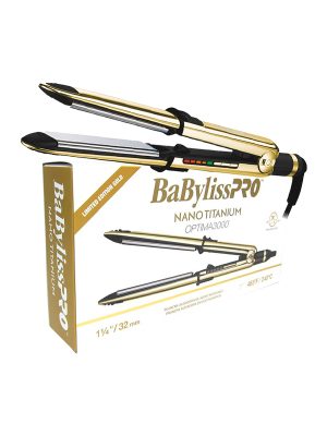 Plancha Nano titanium New Optima 3000 GOLD (modelo BNTG3000TUZ) Babyliss