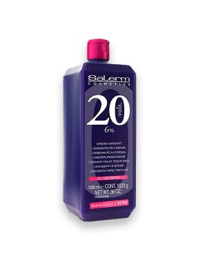 Oxidante Peroxido en crema 20 vol 1000 ml. Salerm