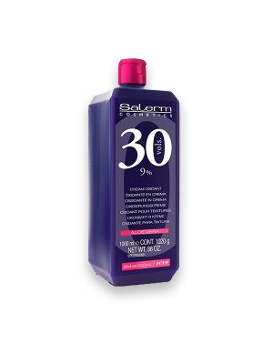 Oxidante Peroxido en crema 30 vol 1000 ml. Salerm