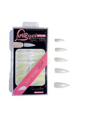 Nail tips Natural LY-047 100 unid. LOVEYES