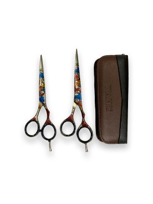 Set de Tijera filo navaja 5.5″ y 6″ multicolor WAHL