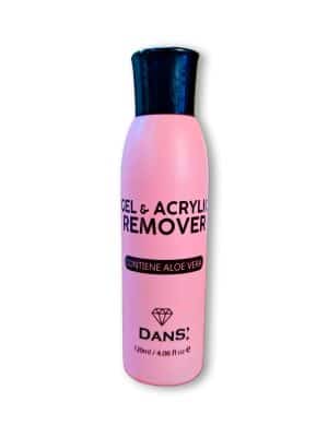 Removedor gel y acrilico 120 ml. DANS