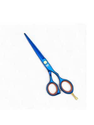 Tijera filo navaja 6.0 azul Obopekal