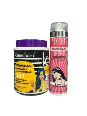 OFERTA! Kit shampoo y crema Vitamina Brasil