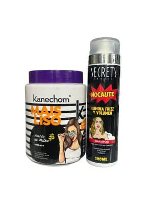 Kit shampoo y crema Lisos Brasil