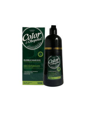 Shampoo colorante cubre canas Café 500 ml. Obopekal