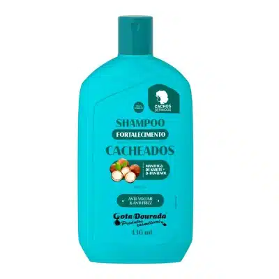 Champú Fortalecedor para Cabello Rizado 430 ml. Gota Dorada