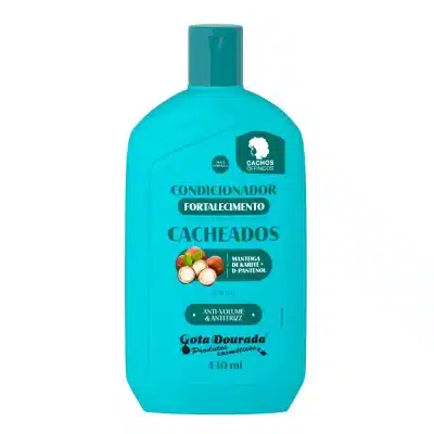Acondicionador Fortalecedor para Cabello Rizado 430 ml. Gota Dorada