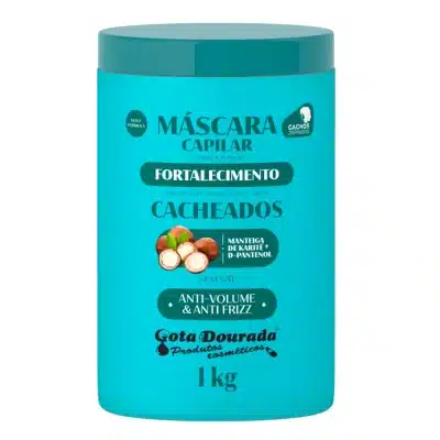 Mascarilla Fortalecedora para Cabello Rizado 1 kg Gota Dorada