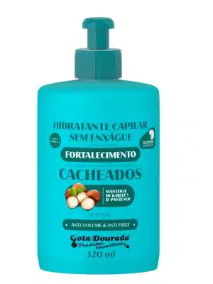 Crema de peinar Hidratante para Cabello Rizado 320 ml. Gota Dorada
