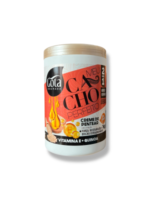 Crema De Peinar Mis Rizos Perfectos Vitamina E y Quinoa 1 kg Gota Dorada