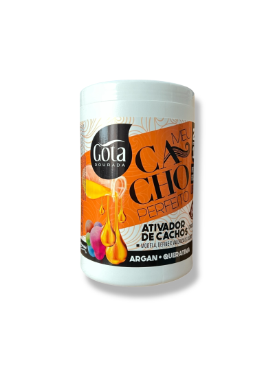 Crema de Peinar Mi Activador de Rizos Perfectos Argán y Queratina 1 kg Gota Dorada