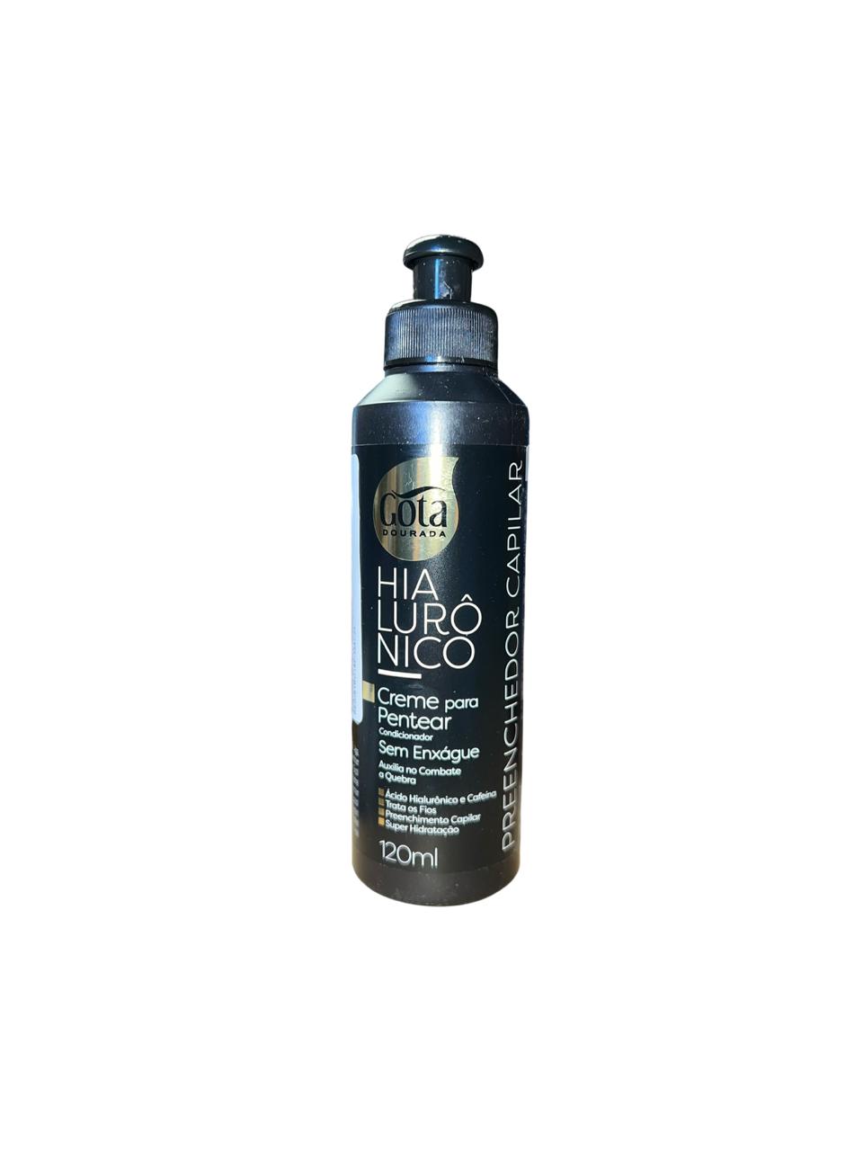 Crema de peinar Hialurónico sin enjuague 120 ml. Gota Dorada