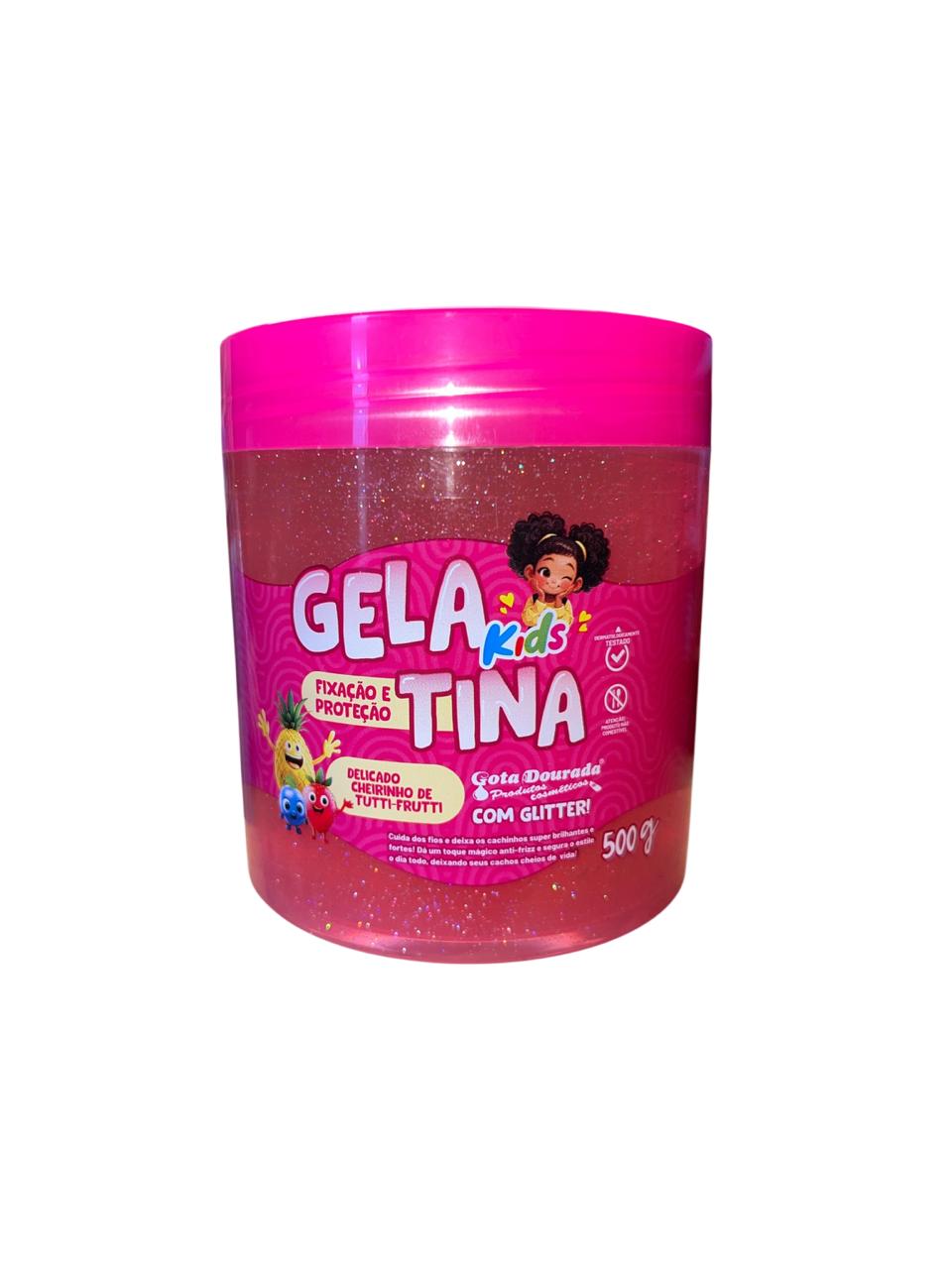 Gelatina fijadora con brillo Tutti Frutti 1 kg Gota Dorada