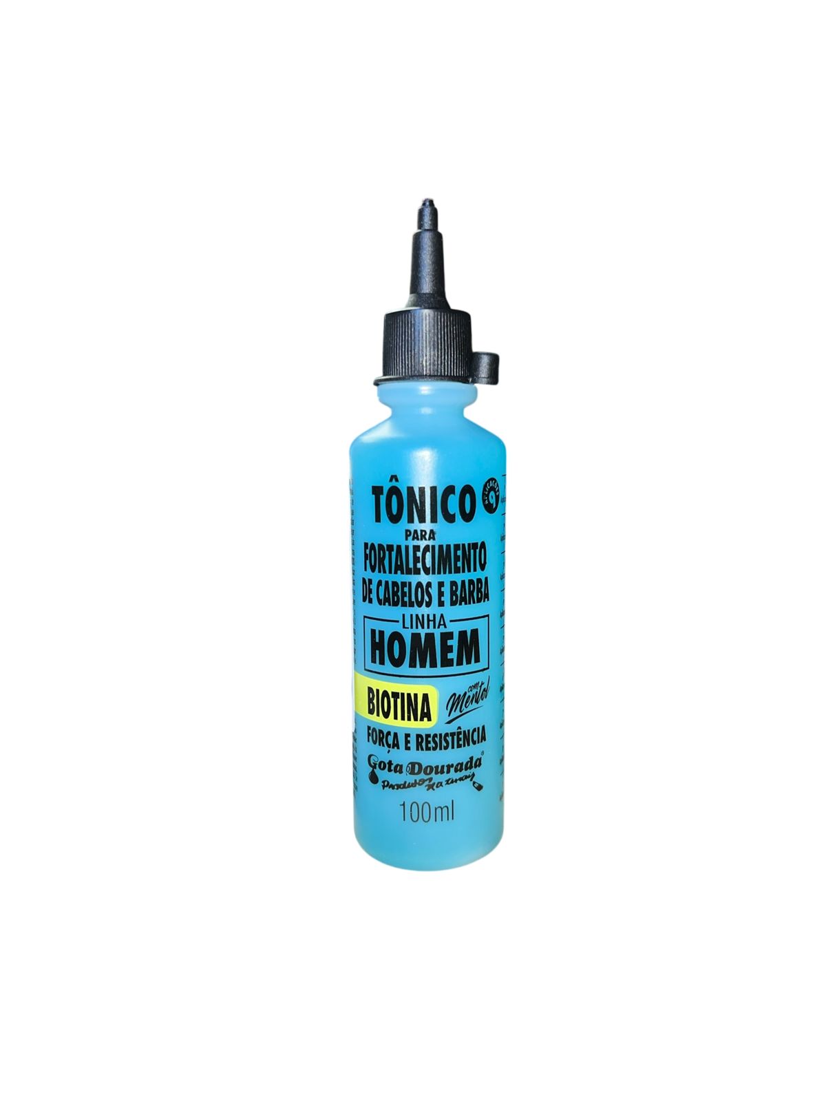 Tónico Biotina fortalecedor de Cabello y Barba 100 ml. Gota Dorada