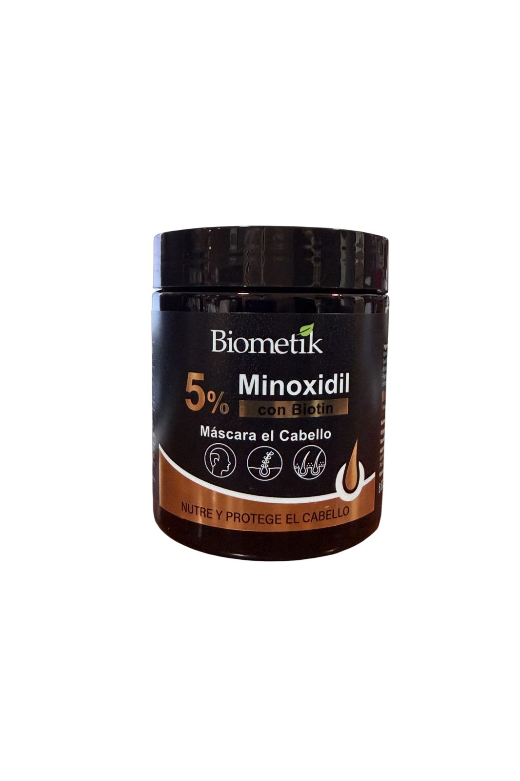 Crema capilar con minoxidil 5% anticaída 250 grm. BIOMETIK
